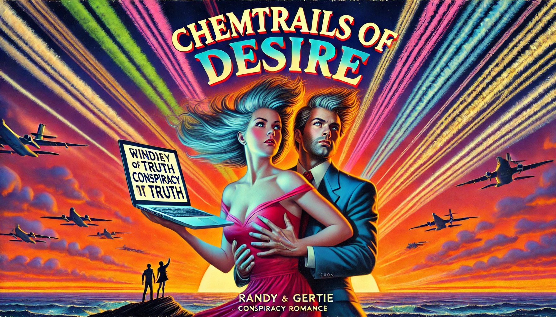 Chemtrails of Desire Conspiracy Romance logo